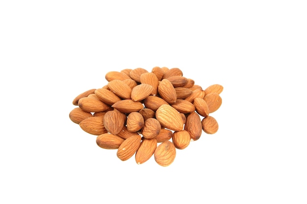 Almond nuts isolated