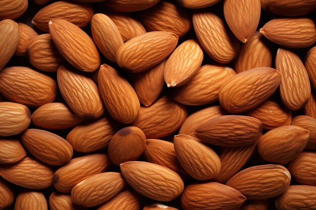 Almonds as texture