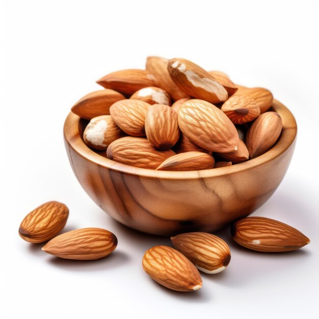 almonds in a bowl