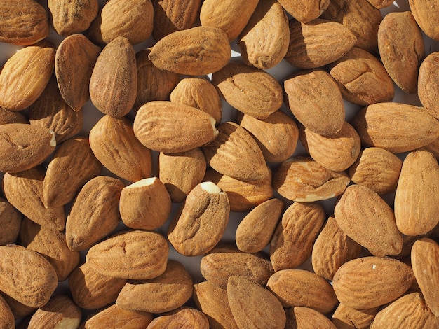 Almonds dried fruit