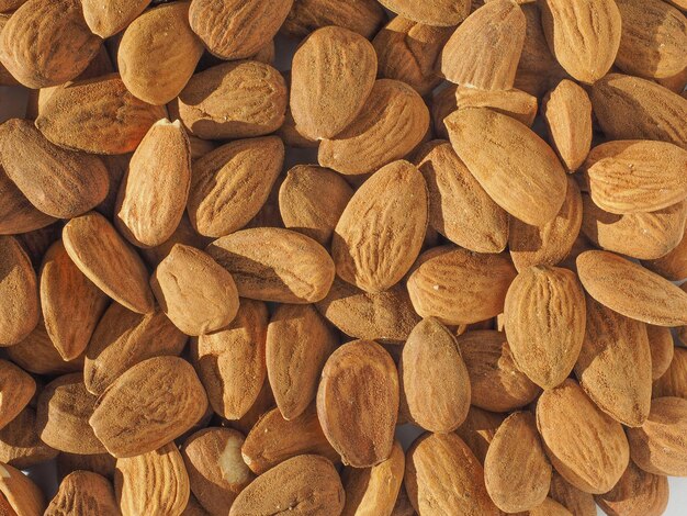 Almonds dried fruit