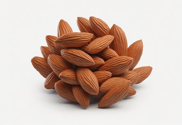 Photo almonds and nuts