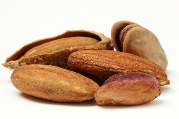 almonds and pistachios