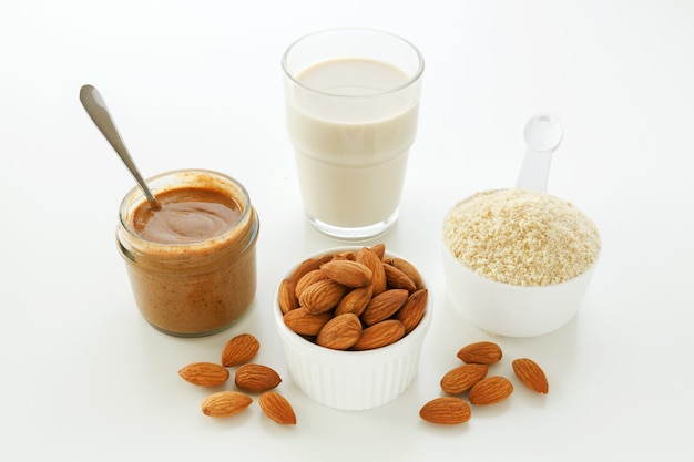 Almonds and products from almond