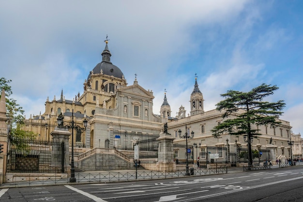 The Almudena's Cathedral in Madrid