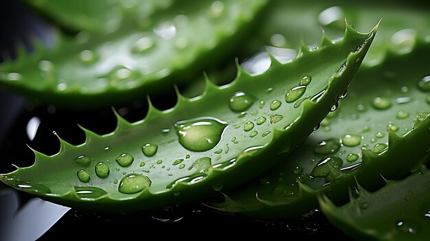 Aloe Vera Closeup