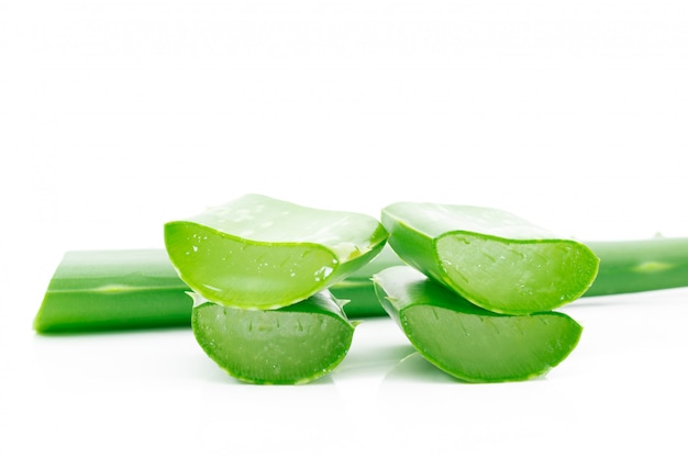 Aloe vera herbal isolated