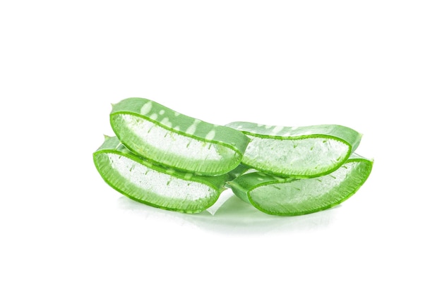 Aloe Vera isolated on white background