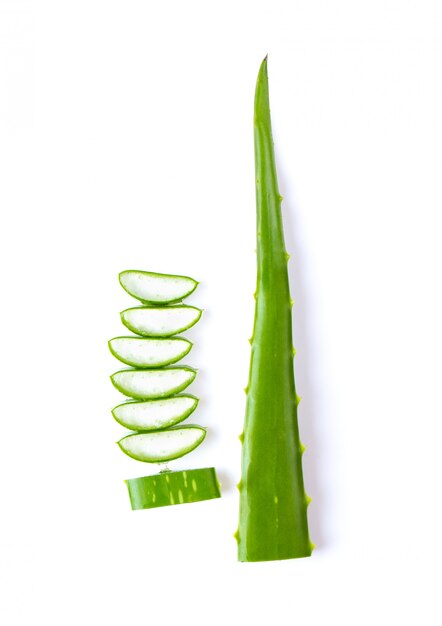 Aloe vera isolated