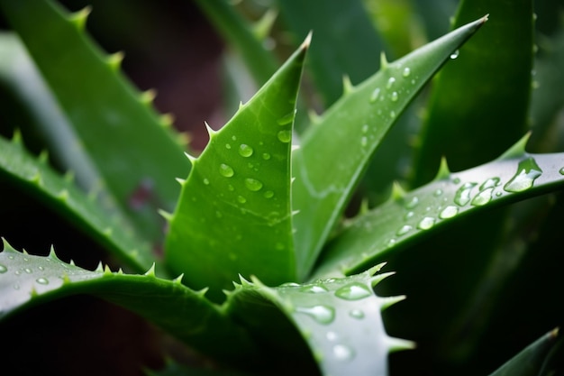 Aloe vera plant