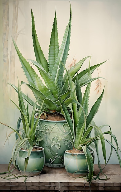 Aloe vera-plant