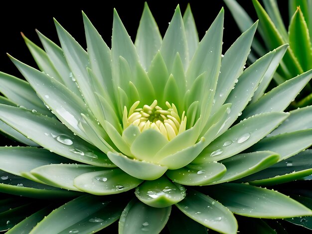 Photo aloe vera plant