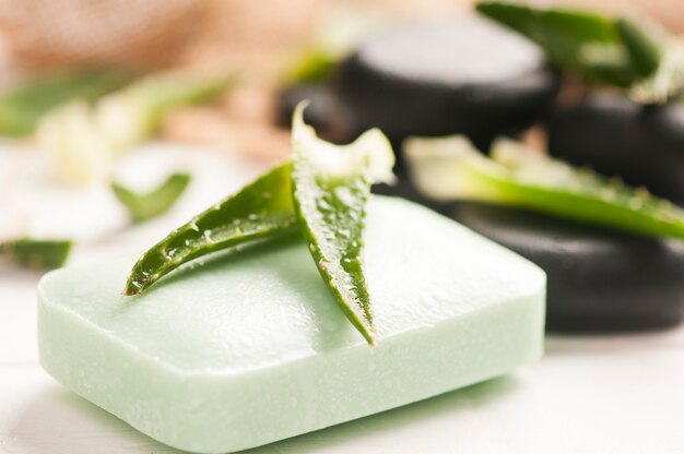 Aloe vera soap