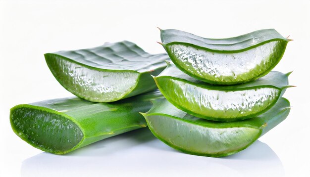 Aloevera op de tafel.