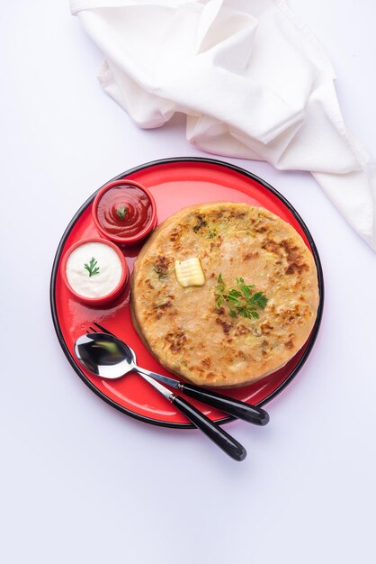 Photo aloo gobi paratha