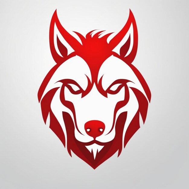 Photo alpha wolf esports logo competitive gaming emblem