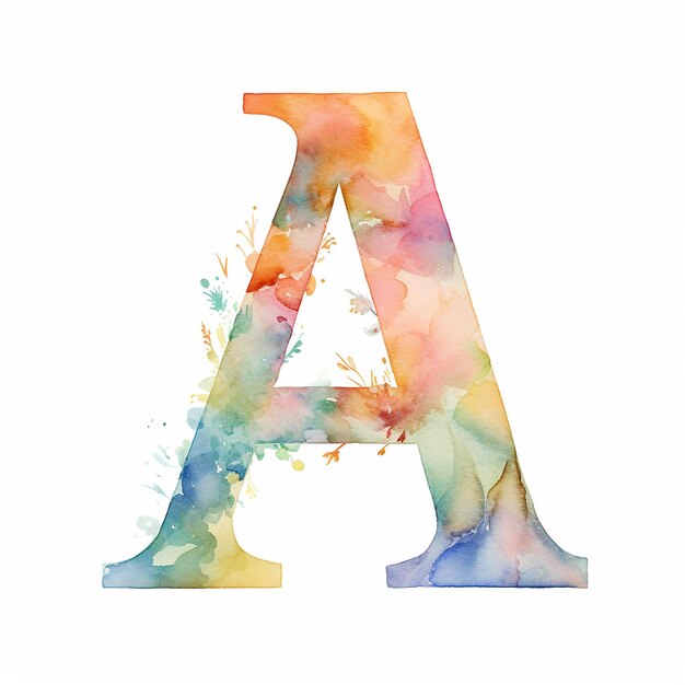 Alphabet clipart Typography