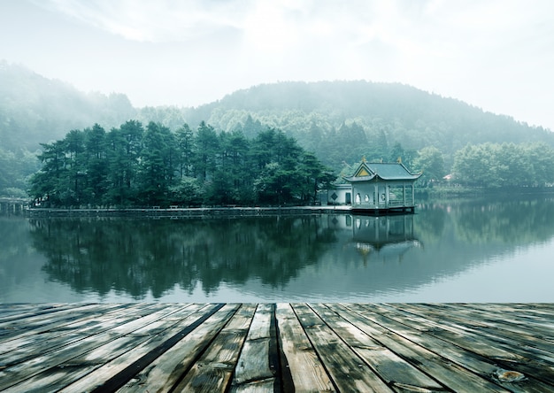 Alpine Lake landschap