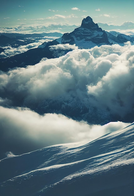 Alpine landschap