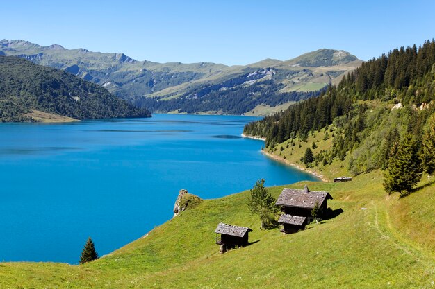 Alpine meerlandschap