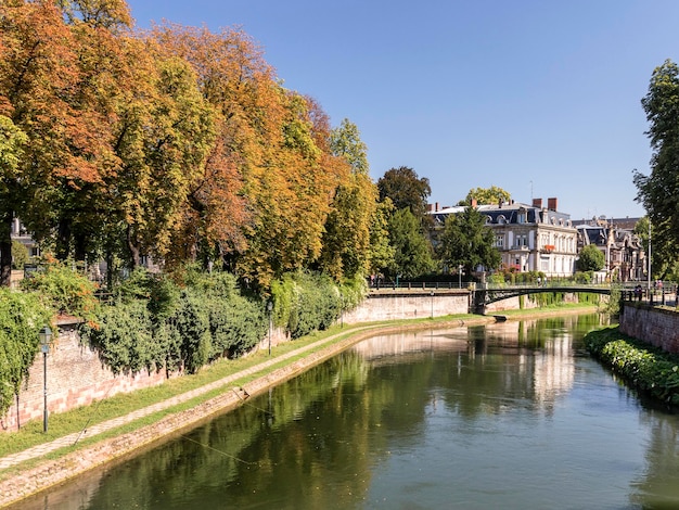 alsatian landscape with river