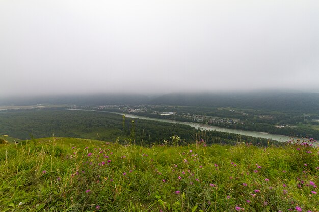 Altai bergen. Katun-rivier.