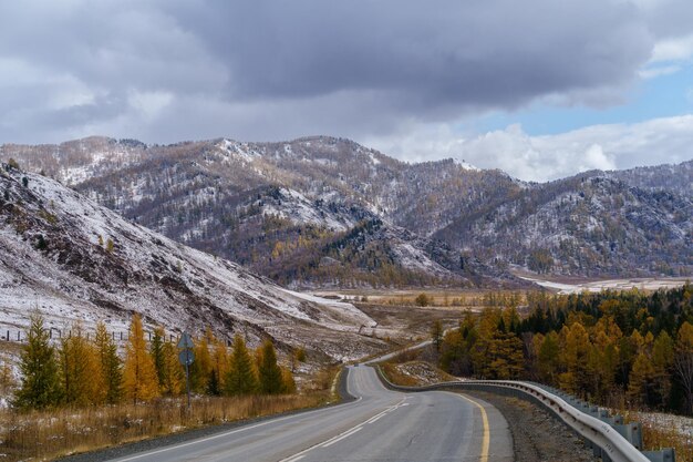 Altai Mountains and the North Chui Ridge and the Chui Tract in Siberia Altai Republic Russia