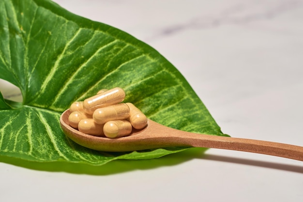 Alternative medicine herbs and homeopathic globules