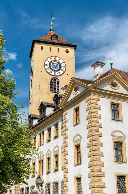 Altes Rathaus, the old town hall in Regensburg 