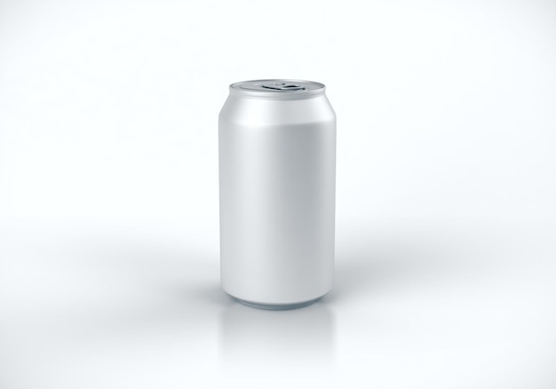 Photo aluminum beer can