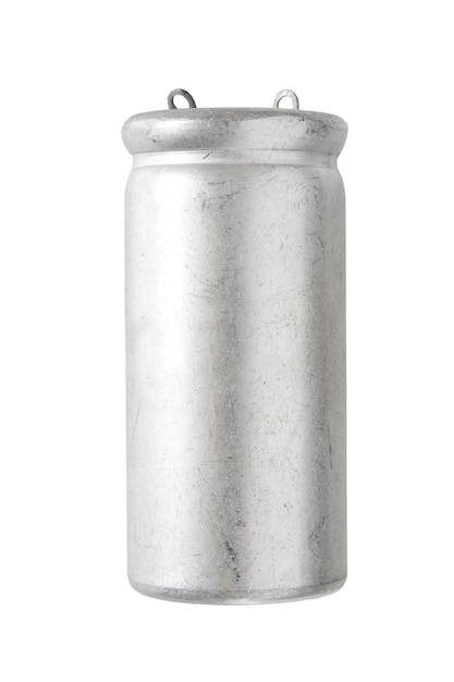 Photo aluminum capacitor isolated