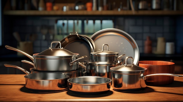 Aluminum Cookware and Kitchen Utensils