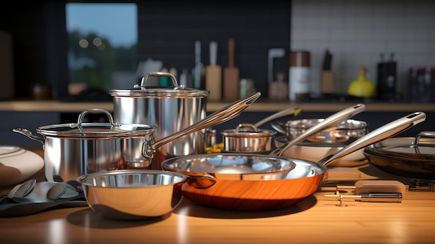 Aluminum Cookware and Kitchen Utensils