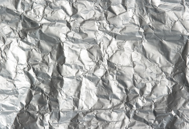 Aluminum foil background