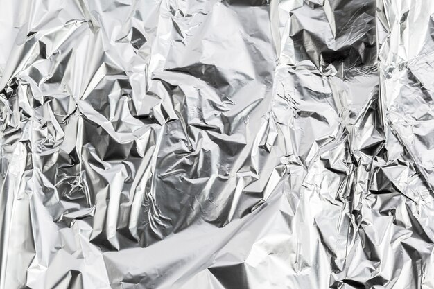 Aluminum foil background