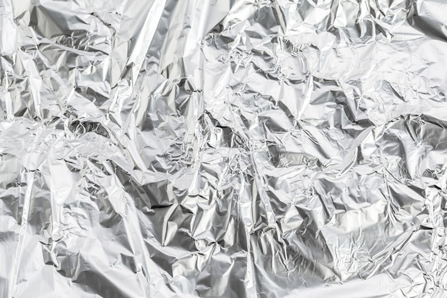 Aluminum foil background