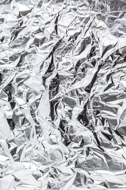 Aluminum foil background