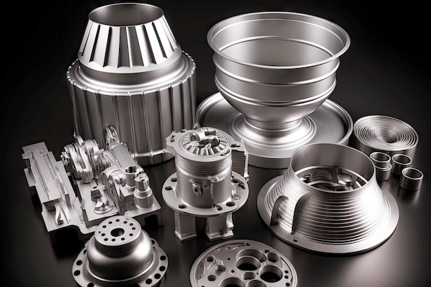 Aluminum industry products in form of various metal products for technical needs