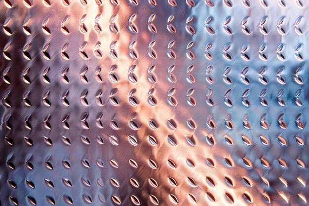 Foto sfondio in consistenza di alluminio con oro rosa
