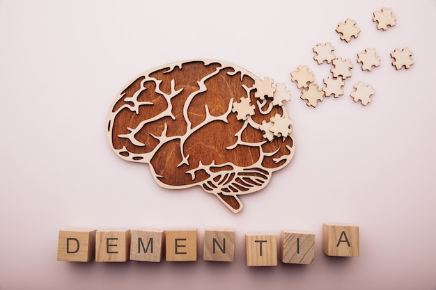 alzheimers disease dementia and mental health concept