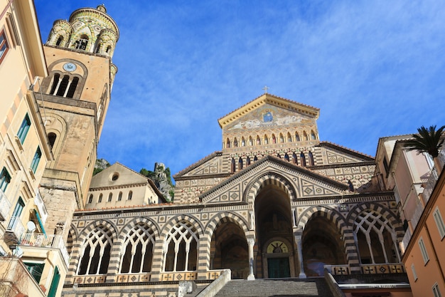 Amalfi Cathedral or Saint Andrew Cathedral. Build in 9th century.