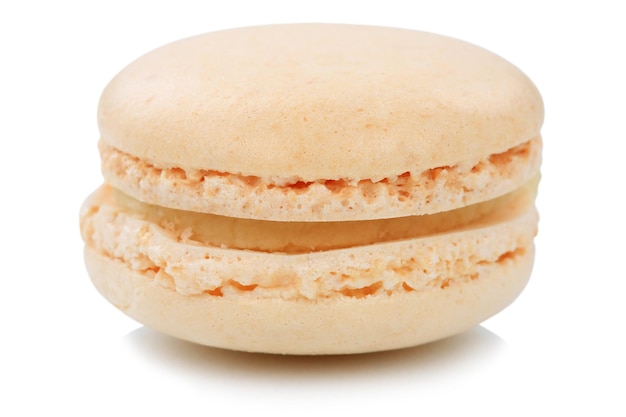 Amandel macaron makaron koekjesdessert uit geïsoleerd Frankrijk