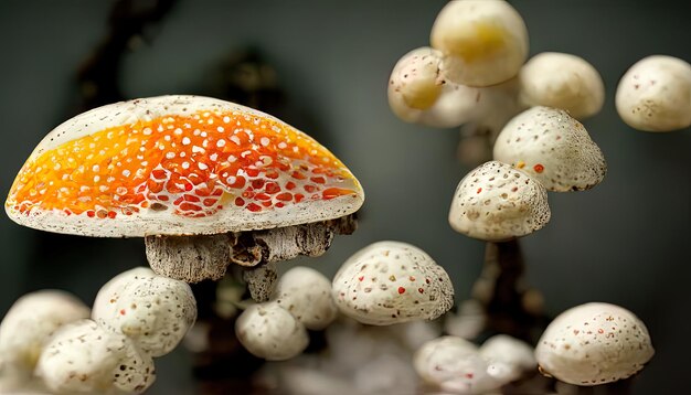 Amanita verna mushroom