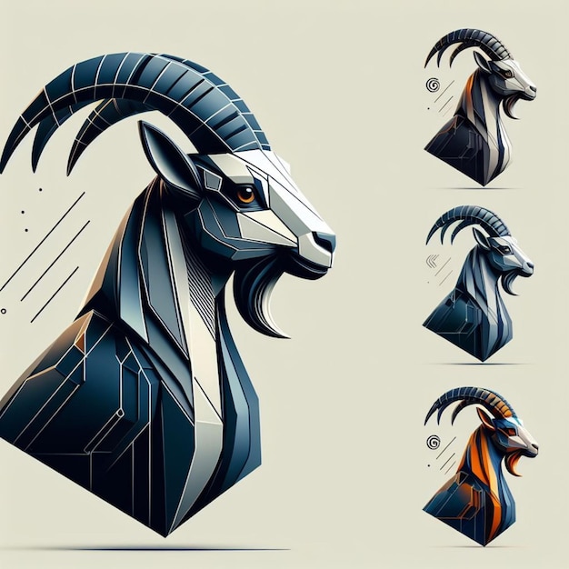 amazing 3d goat