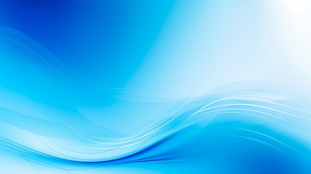 Amazing abstract blue wave background