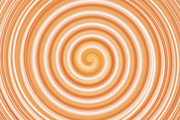 Amazing abstract orange and white spiral background