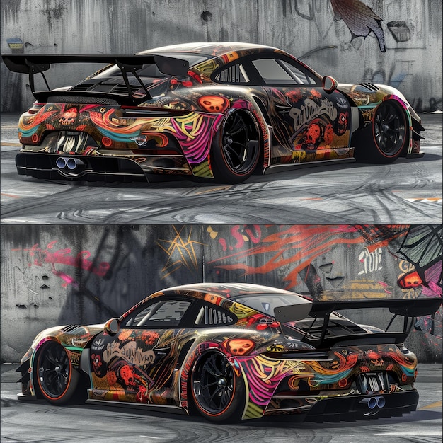 Photo amazing car wraps