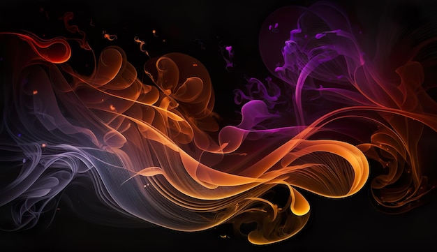 Amazing and classy abstract image generated by AI