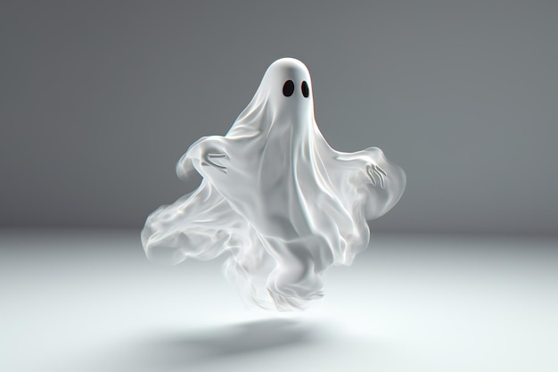 Amazing and classy image of Halloween ghost generated by AI