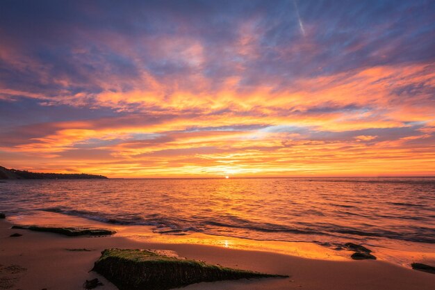 Amazing colorful sunrise over the seax9